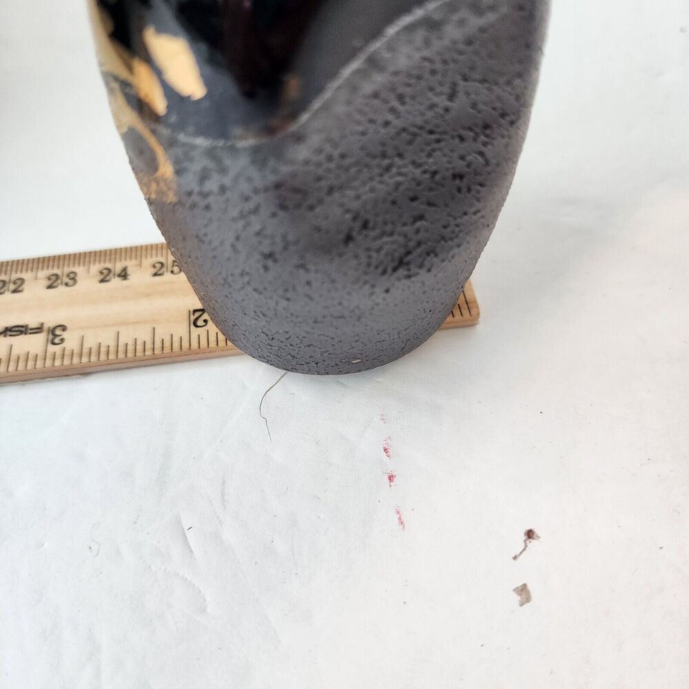 Utsuwa No Yakata Japanese Sake Set Dispenser 4 Cups Black Ceramic New In Box - Picture 12 of 16